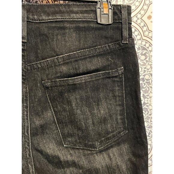 Mossimo Denim High Rise Jegging Crop Size 6 Power Stretch Black - Picture 8 of 9